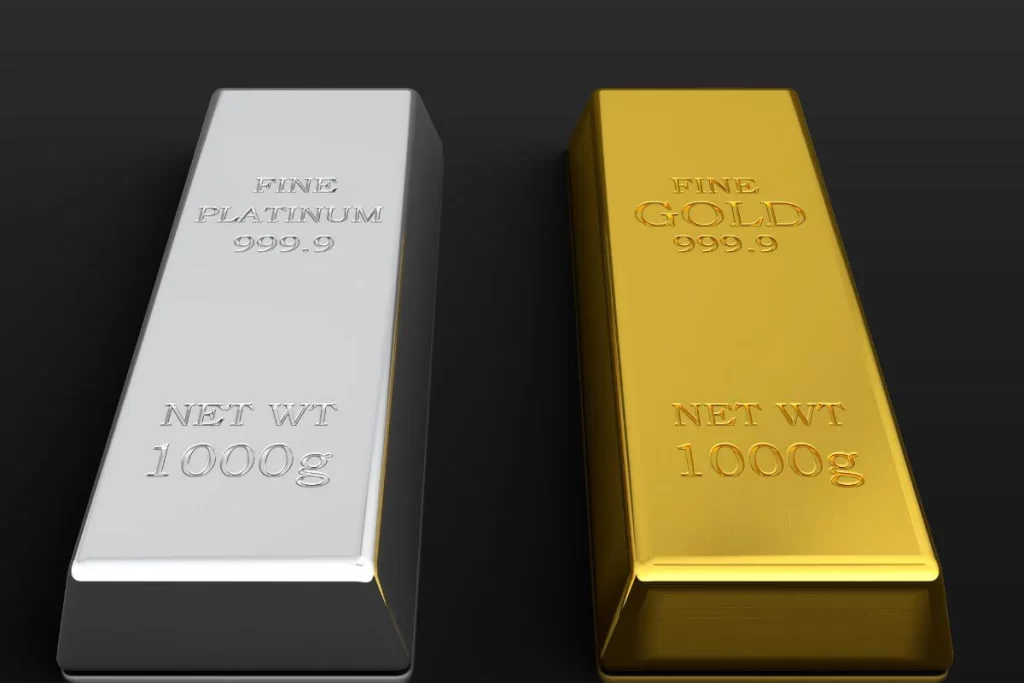 The difference between platinum and gold
